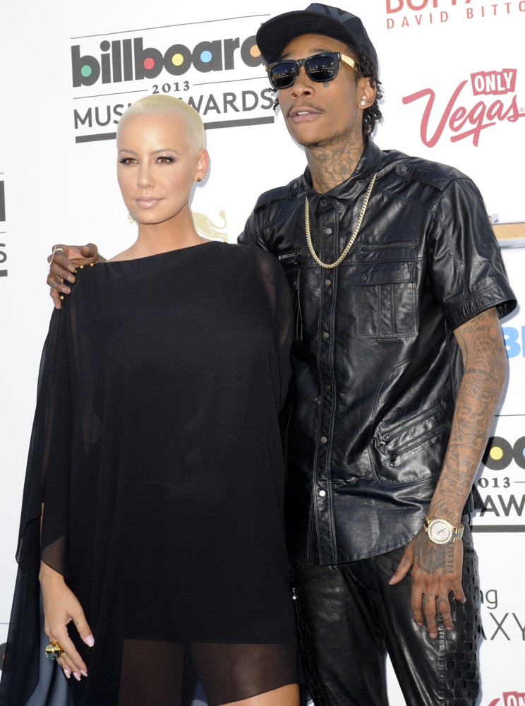 Amber Rose;Wiz Khalifa;<br>2013 Billboard Music Awards - Arrivals