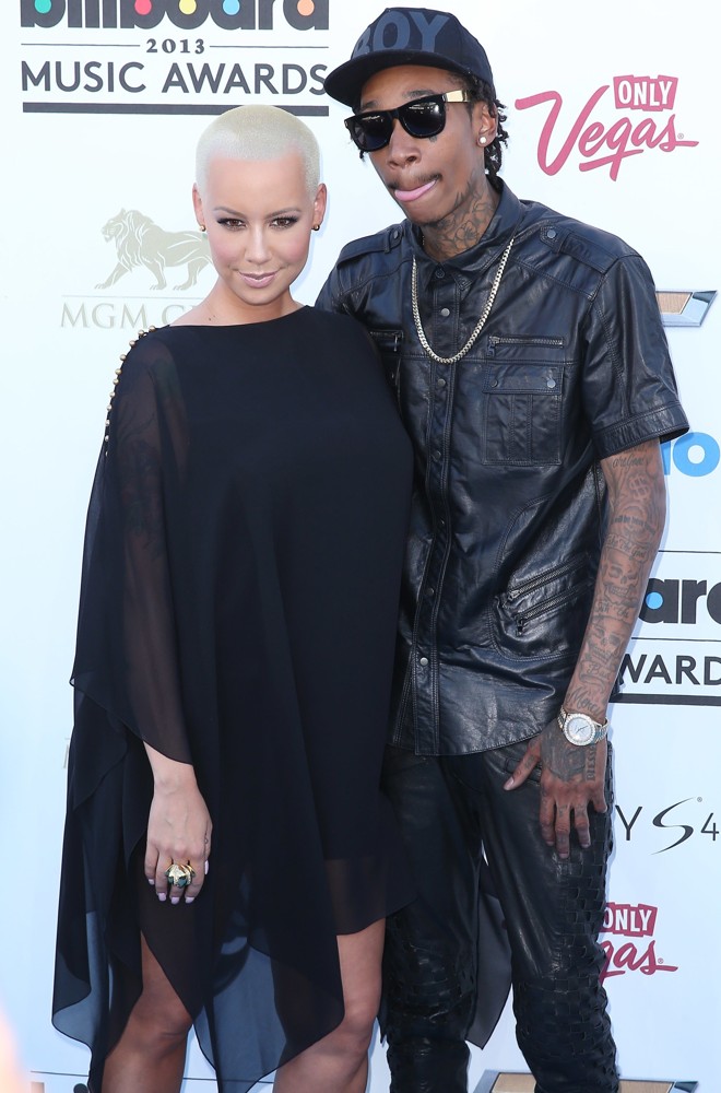 Amber Rose;Wiz Khalifa;<br>2013 Billboard Music Awards - Arrivals