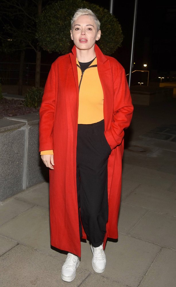 Rose McGowan at Conrad Hotel