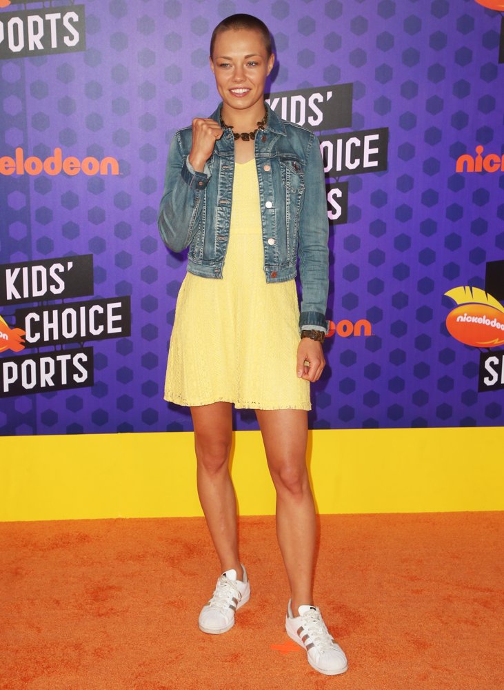 Rose Namajunas;<br>Nickelodeon Kids' Choice Sports Awards 2018 - Arrivals