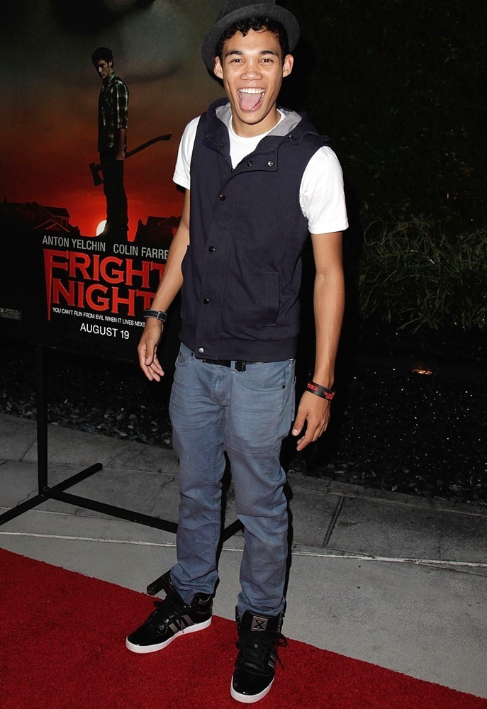 Roshon Fegan;<br>Fright Night Los Angeles Screening - Red Carpet