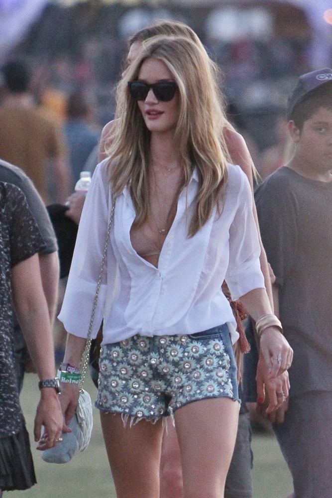 Rosie Huntington-Whiteley;<br>Celebrities at The 2012 Coachella Valley Music and Arts Festival - Week 2 Day 1