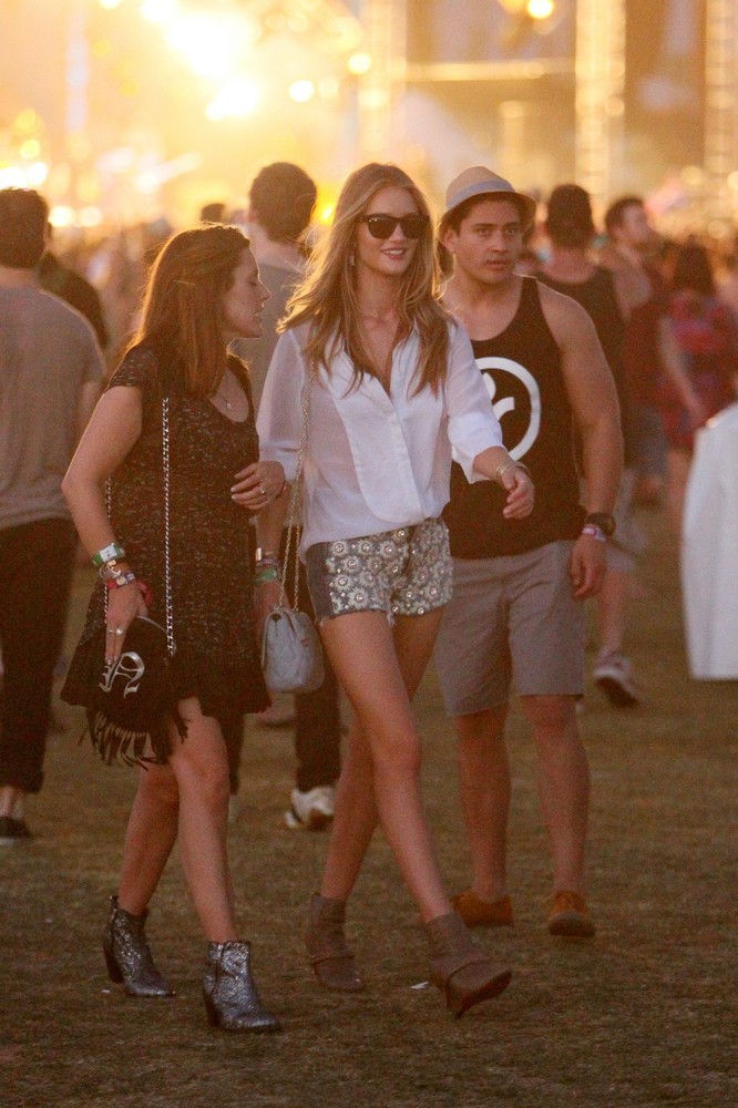 Rosie Huntington-Whiteley;<br>Celebrities at The 2012 Coachella Valley Music and Arts Festival - Week 2 Day 1