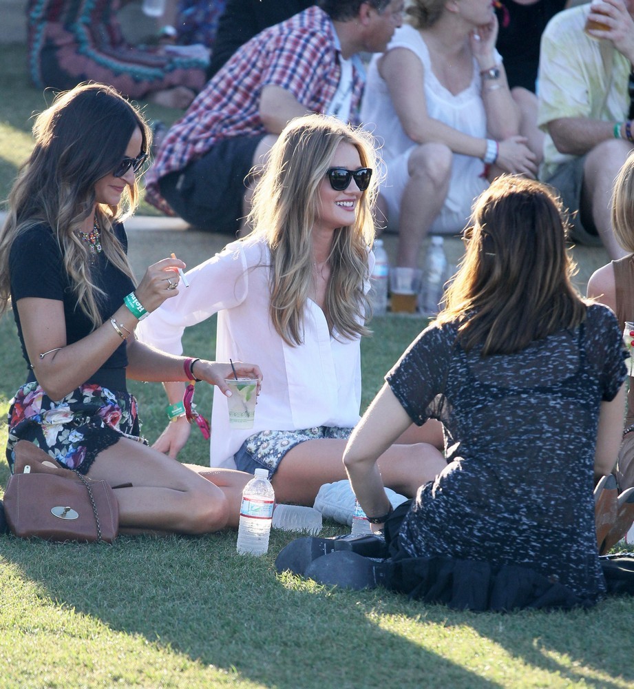 Rosie Huntington-Whiteley;<br>Celebrities at The 2012 Coachella Valley Music and Arts Festival - Week 2 Day 1