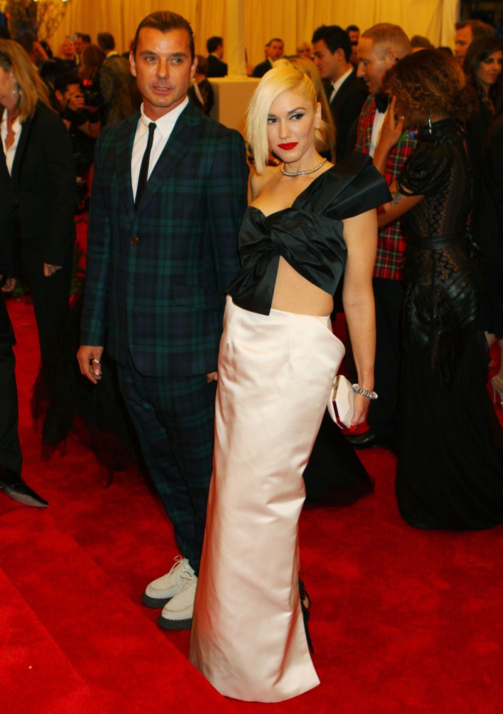 Gavin Rossdale;Gwen Stefani;<br>PUNK: Chaos to Couture Costume Institute Gala