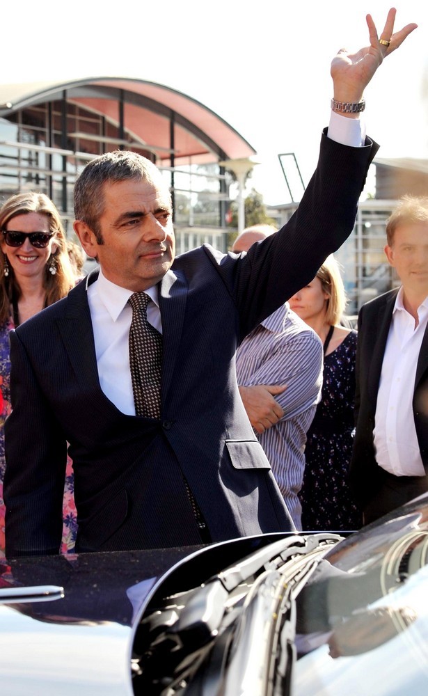 Rowan Atkinson;<br>The World Premiere of Johnny English Reborn
