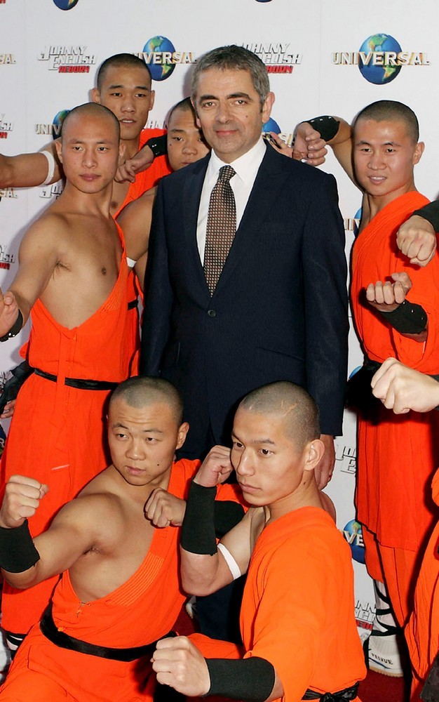 Rowan Atkinson;<br>The World Premiere of Johnny English Reborn