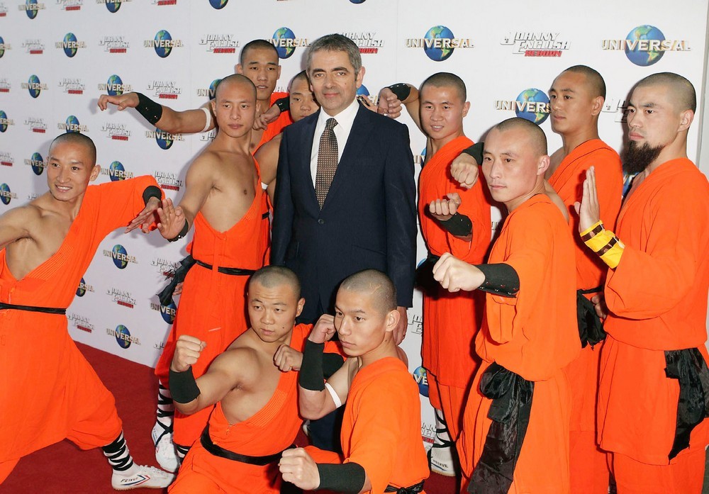 Rowan Atkinson;<br>The World Premiere of Johnny English Reborn