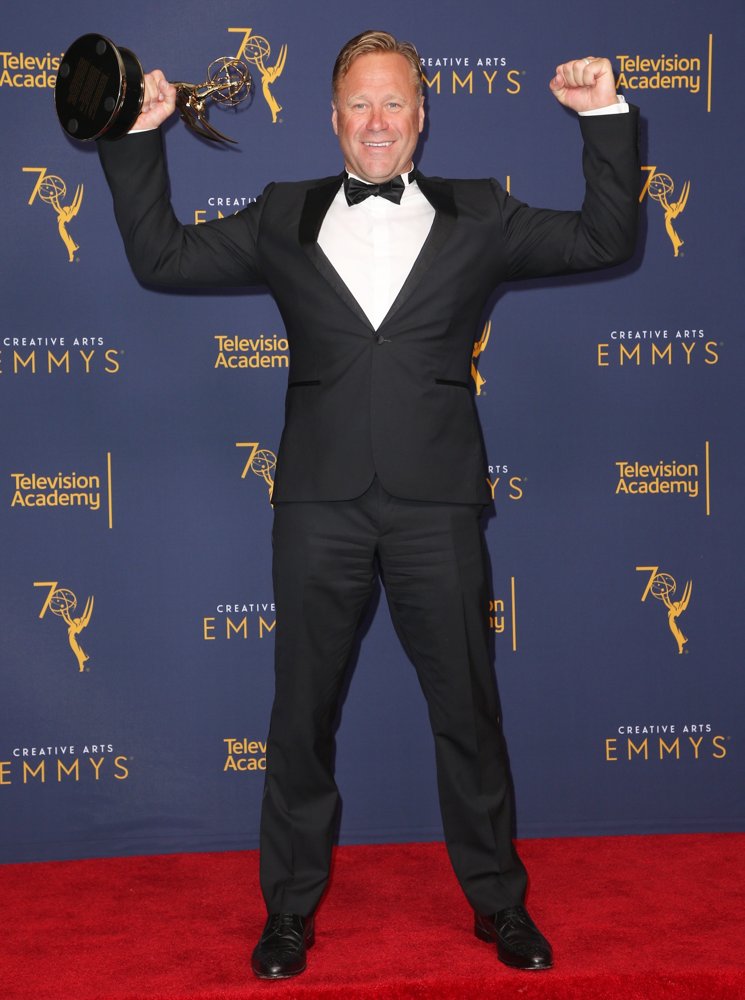 Rowley Irlam;<br>2018 Creative Arts Emmy Awards - Day 1 - Press Room