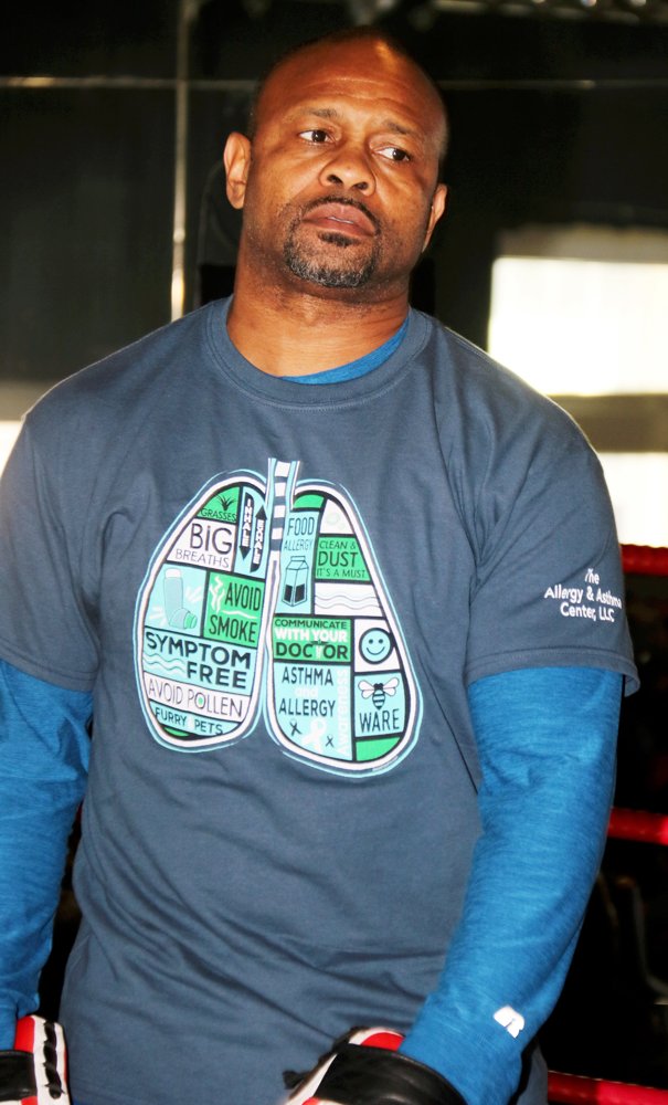 Roy Jones Jr.;<br>Training Session at Sturm Box Gym