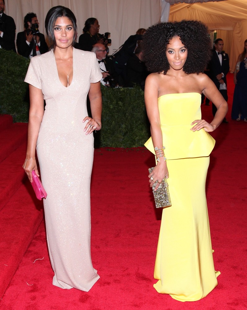 Rachel Roy;Solange Knowles;<br>Schiaparelli and Prada Impossible Conversations Costume Institute Gala