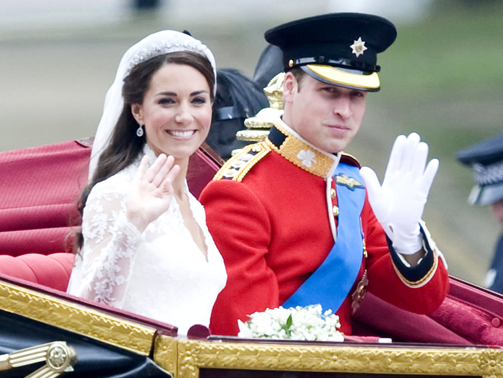 Prince William;Kate Middleton;<br>The Wedding of Prince William and Catherine Middleton