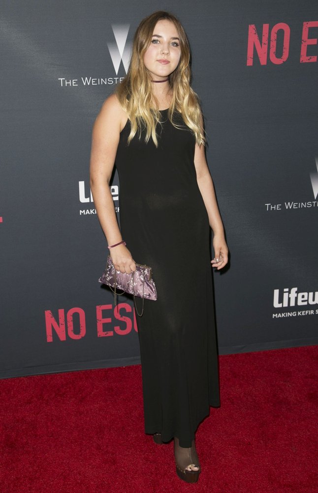 Ruby Jerins;<br>The Weinstein Company Presents Los Angeles Premiere of No Escape - Red Carpet Arrivals