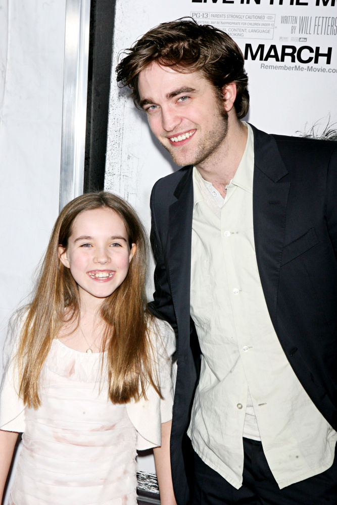 Ruby Jerins;Robert Pattinson;<br>New York Premiere of 'Remember Me'
