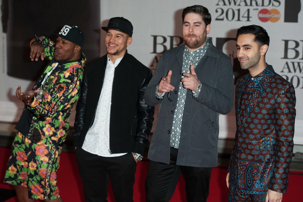 Rudimental;<br>The Brit Awards 2014 - Arrivals
