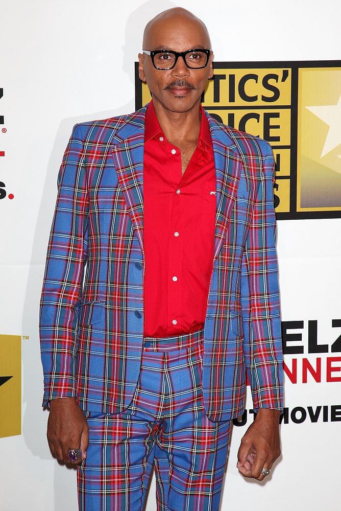 RuPaul;<br>The 2011 Critics Choice Television Awards Luncheon - Red Carpet