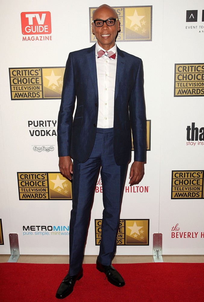 RuPaul;<br>2012 Critics' Choice TV Awards - Arrivals