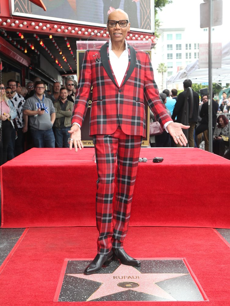 RuPaul Receives A Star on The Hollywood Walk of Fame