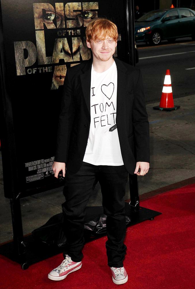 Rupert Grint;<br>The Premiere of 20th Century Fox's Rise of the Planet of the Apes - Arrivals