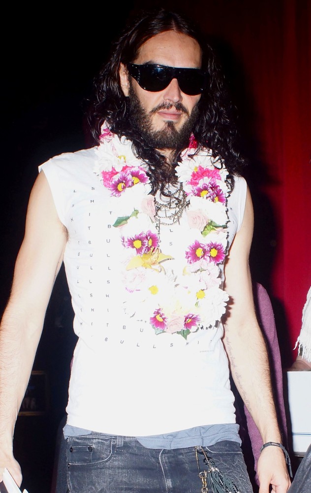 Russell Brand;<br>Russell Brand Leaving Largo