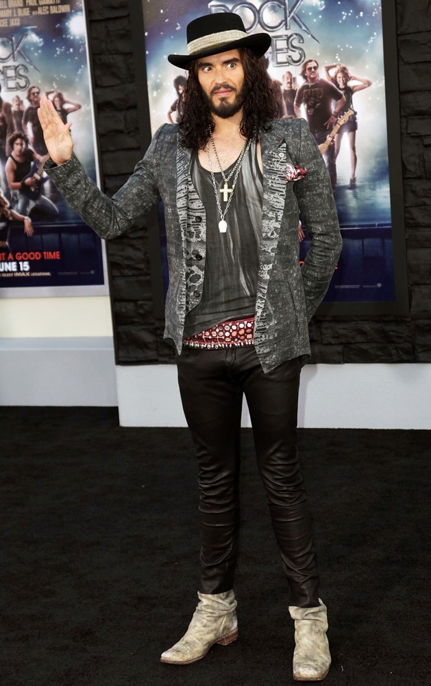 Russell Brand;<br>Premiere of Warner Bros. Pictures Rock of Ages - Arrivals