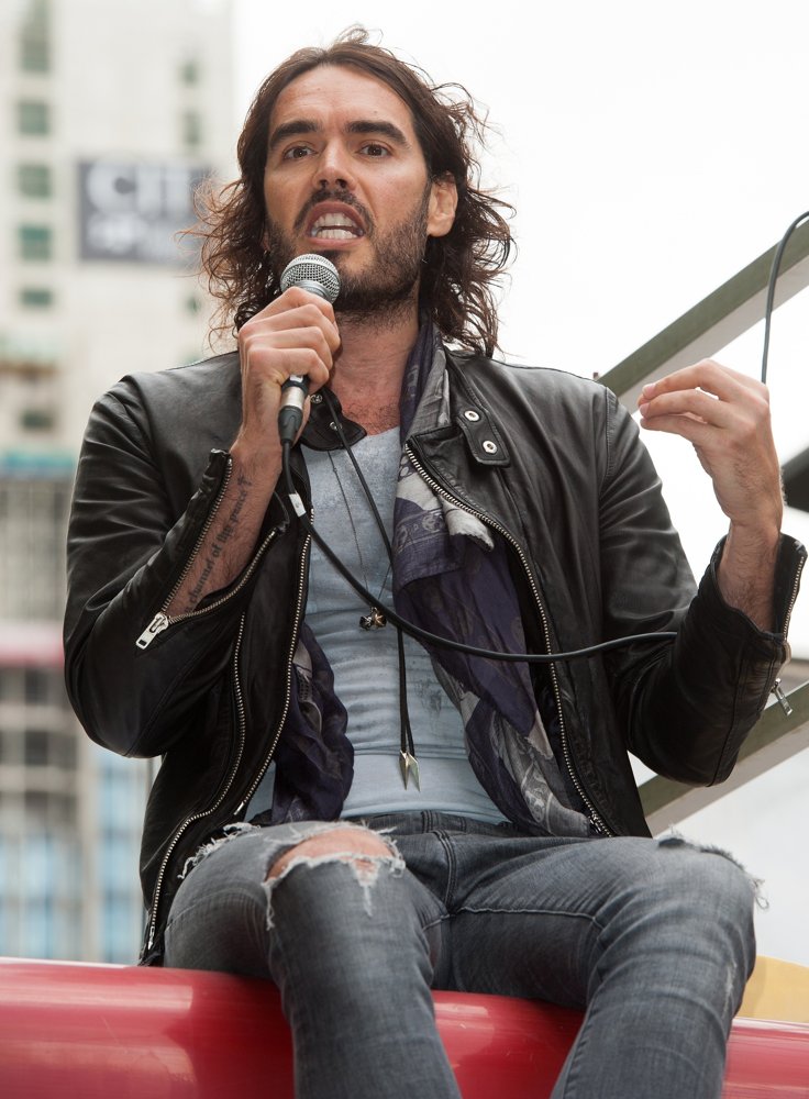 Russell Brand<br>Fire Brigades Union's Ring of Fire Anti Cuts Event