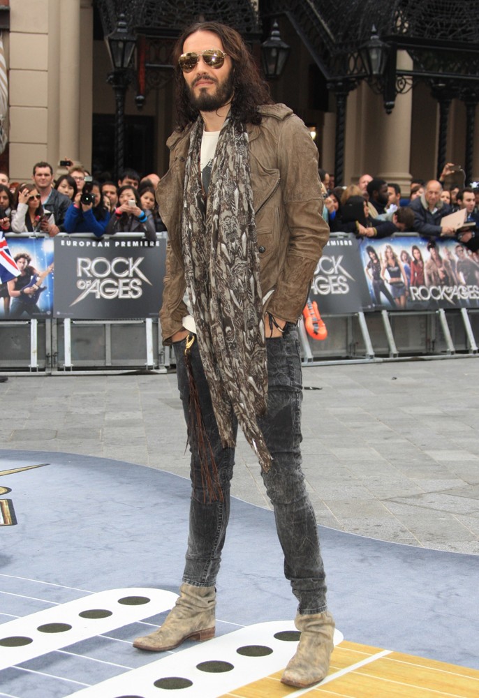 Russell Brand;<br>The UK Premiere of Rock of Ages