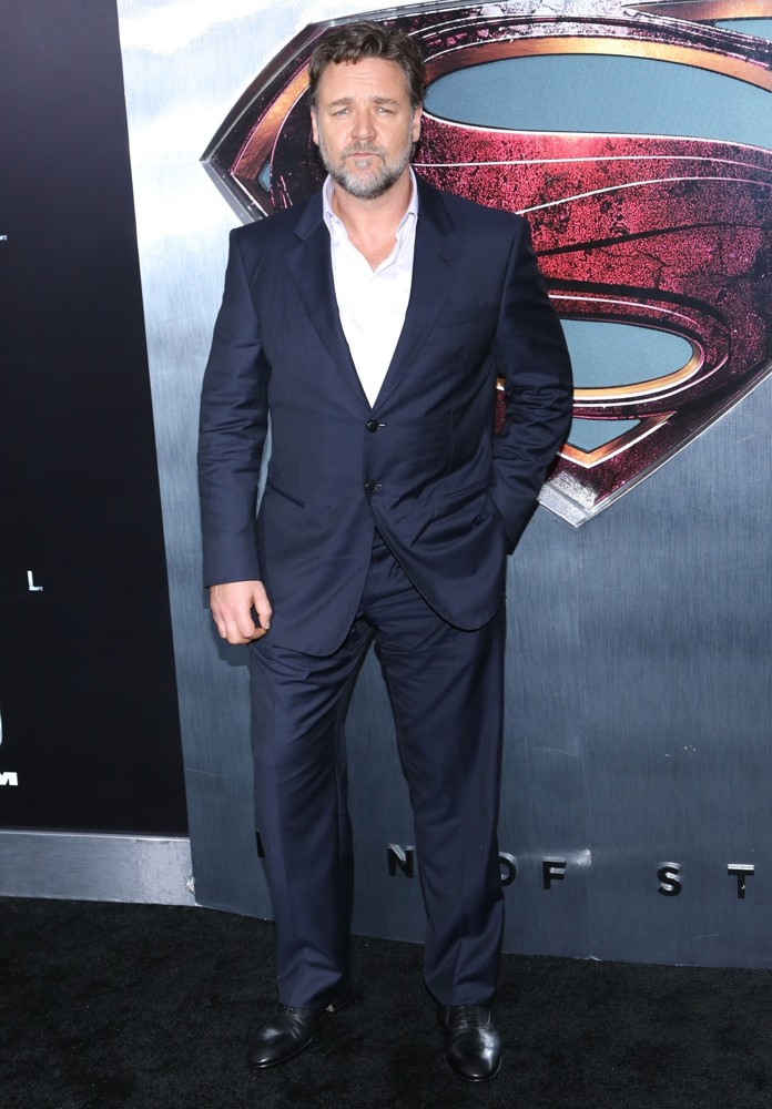 Russell Crowe;<br>World Premiere of Man of Steel - Arrivals