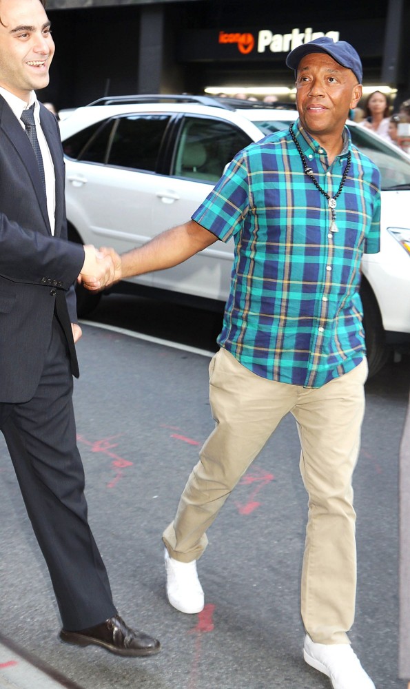 Russell Simmons;<br>New York Premiere of Cosmopolis - Arrivals