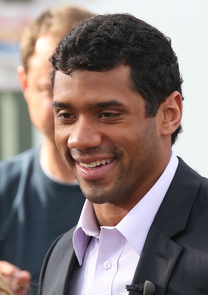 Russell Wilson;<br>Russell Wilson Filming Extra