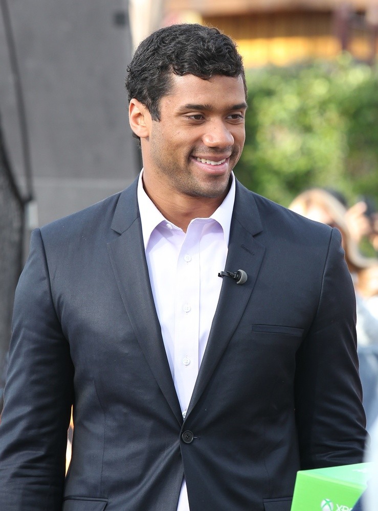 Russell Wilson;<br>Russell Wilson Filming Extra
