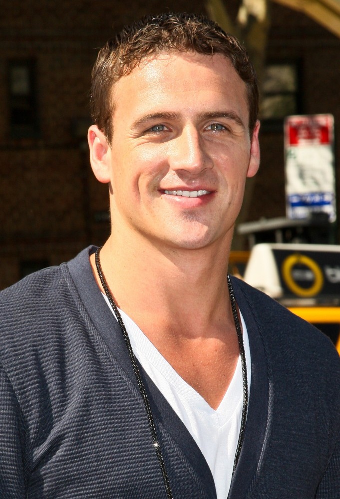 Ryan Lochte;<br>Mercedes-Benz New York Fashion Week Spring-Summer 2013 - Project Runway - Outside