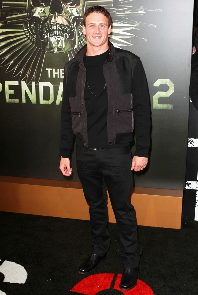 Ryan Lochte;<br>The Los Angeles Premiere of The Expendables 2