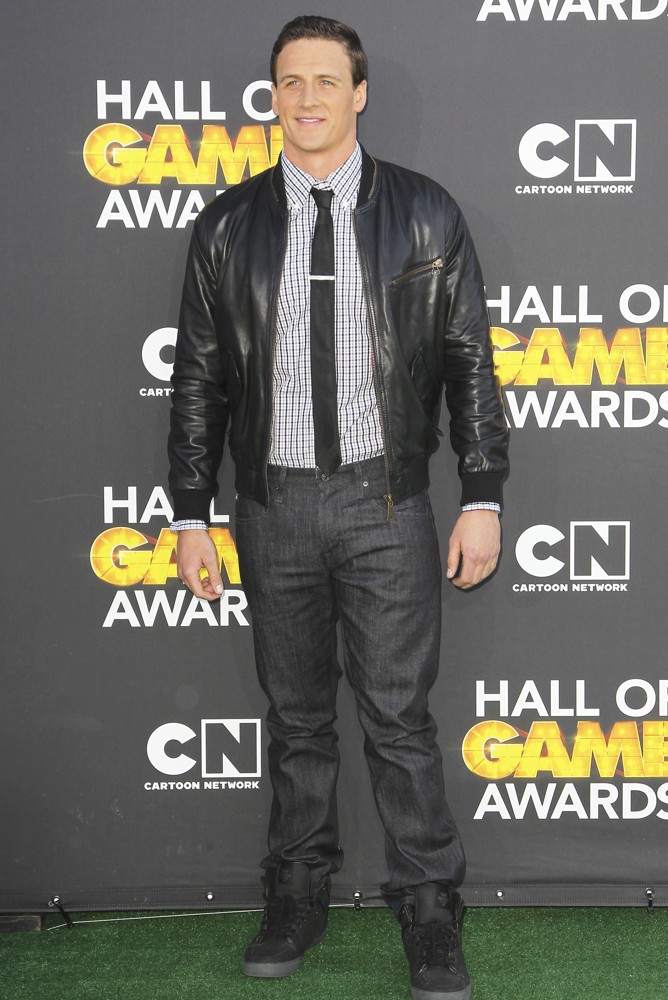 Ryan Lochte;<br>The Third Annual Cartoon Network Hall of Game Awards - Arrivals