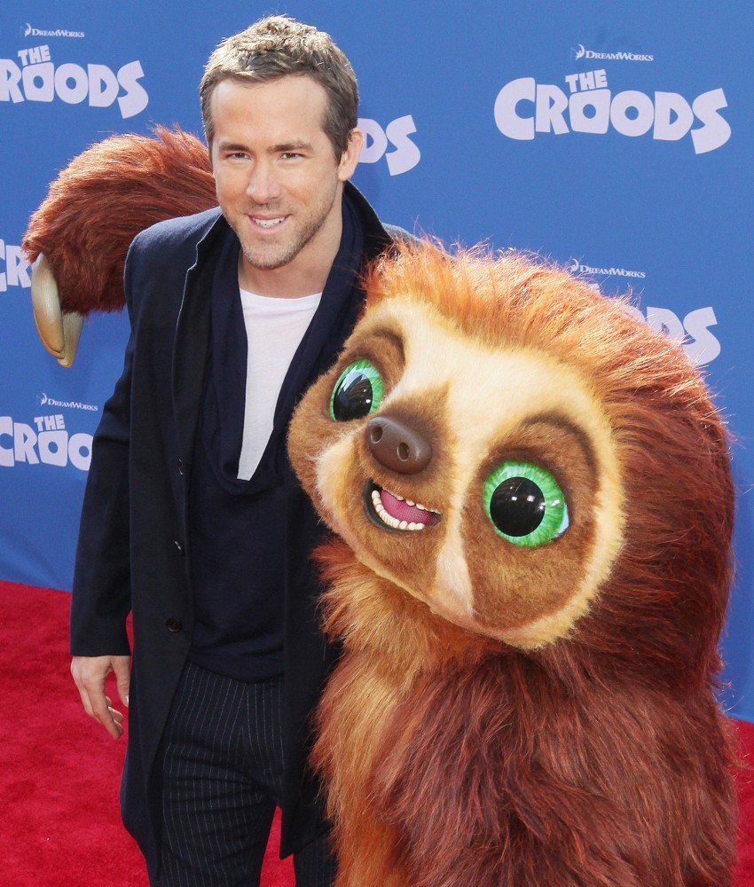 Ryan Reynolds;<br>The Croods Premiere - Arrivals