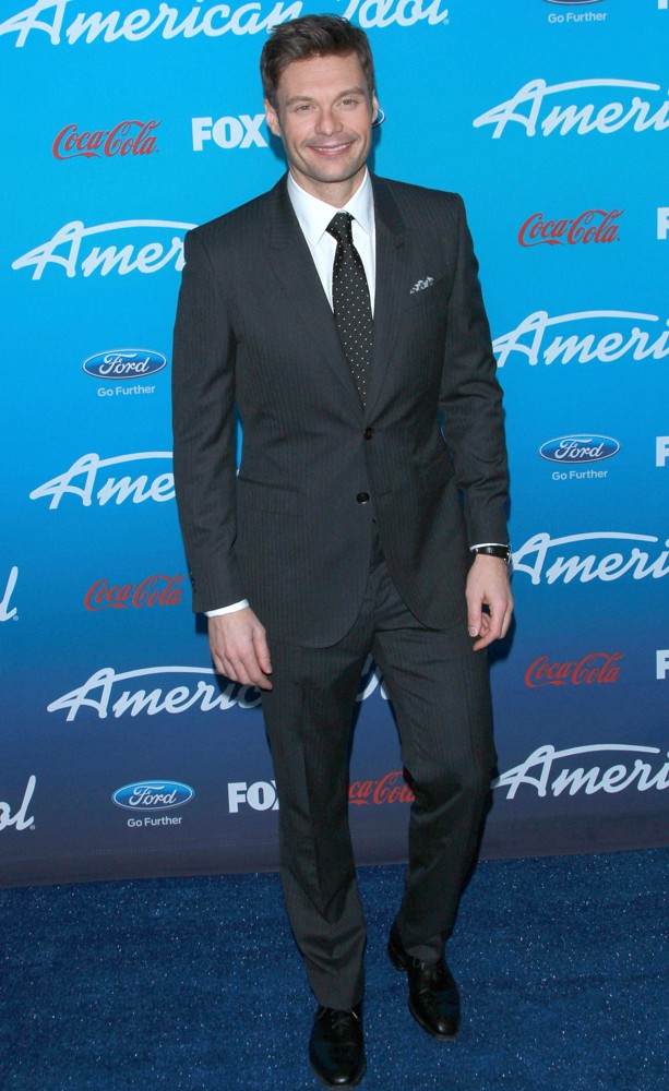 Ryan Seacrest;<br>FOX's American Idol Finalists Party