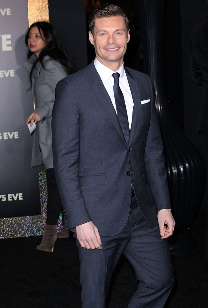 Ryan Seacrest;<br>Los Angeles Premiere of New Year's Eve