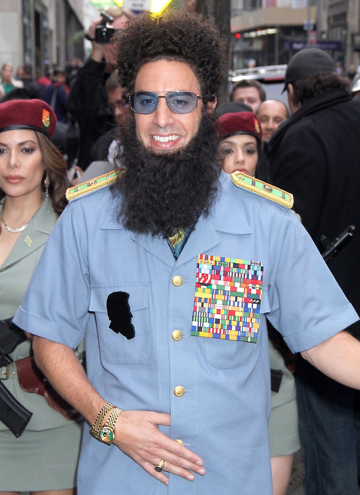 Sacha Baron Cohen;<br>Sacha Baron Cohen for The Today Show