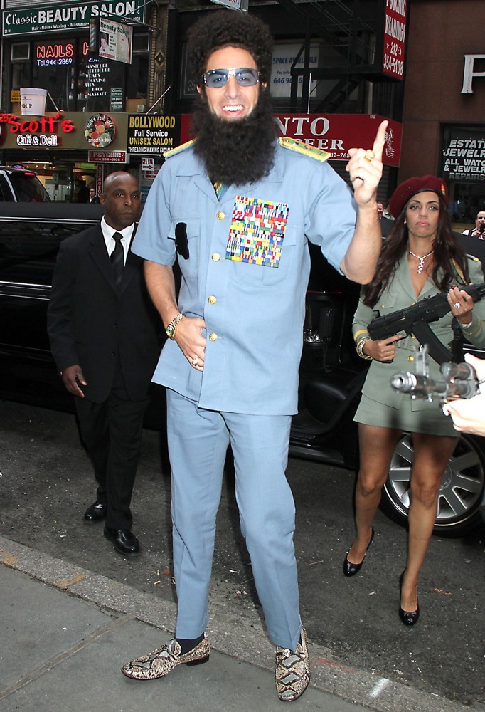Sacha Baron Cohen;<br>Sacha Baron Cohen for The Today Show