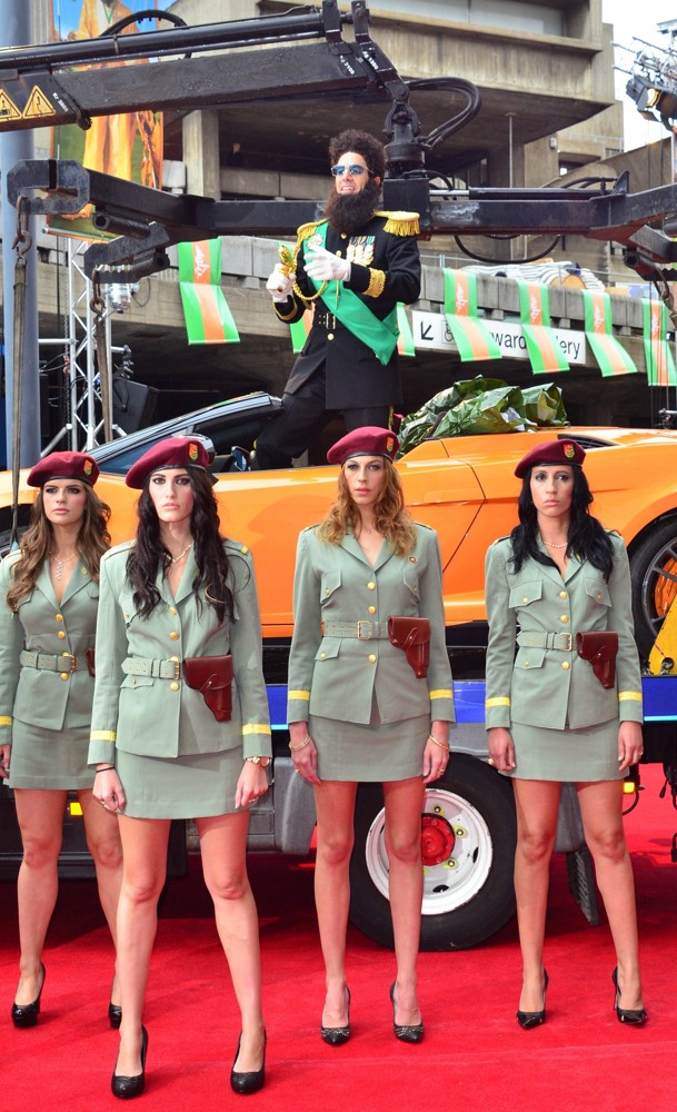 Sacha Baron Cohen;<br>World Premiere of The Dictator - Arrivals