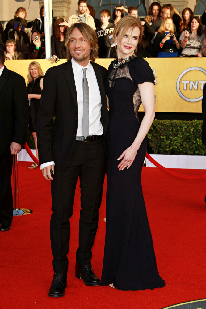 Keith Urban;Nicole Kidman;<br>The 17th Annual Screen Actors Guild Awards (SAG Awards 2011) - Arrivals