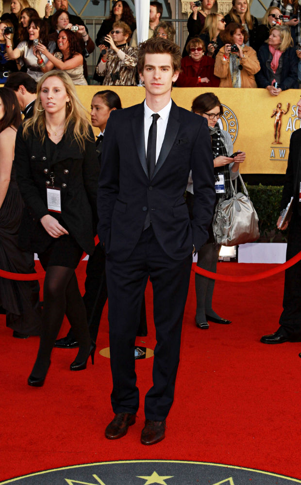 Andrew Garfield;<br>The 17th Annual Screen Actors Guild Awards (SAG Awards 2011) - Arrivals