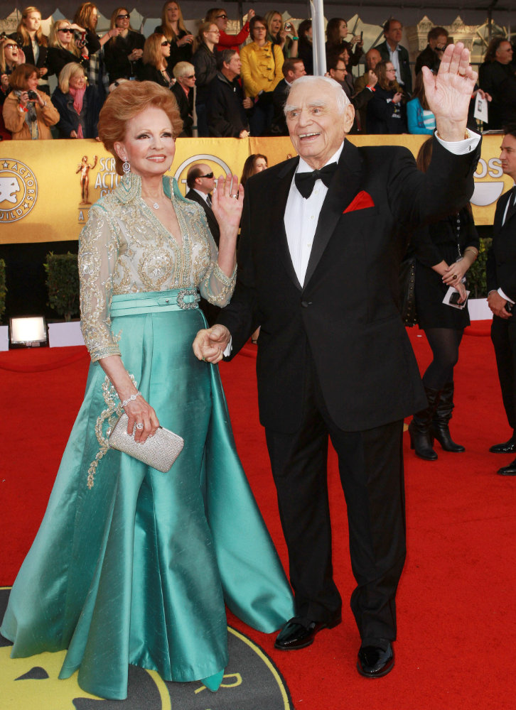 Tova Borgnine;Ernest Borgnine;<br>The 17th Annual Screen Actors Guild Awards (SAG Awards 2011) - Arrivals