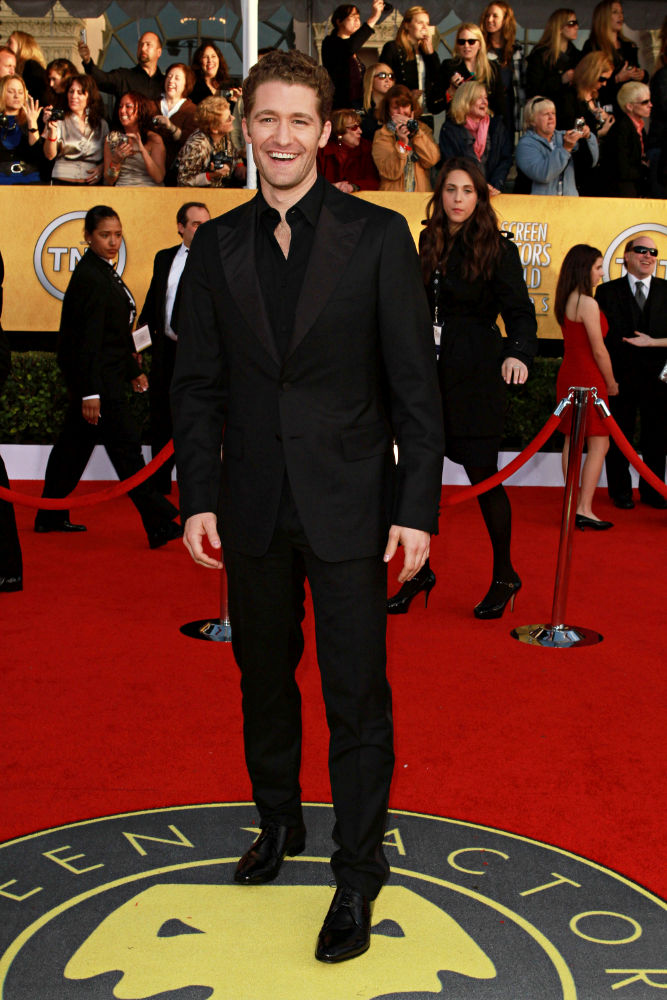 Matthew Morrison;<br>The 17th Annual Screen Actors Guild Awards (SAG Awards 2011) - Arrivals