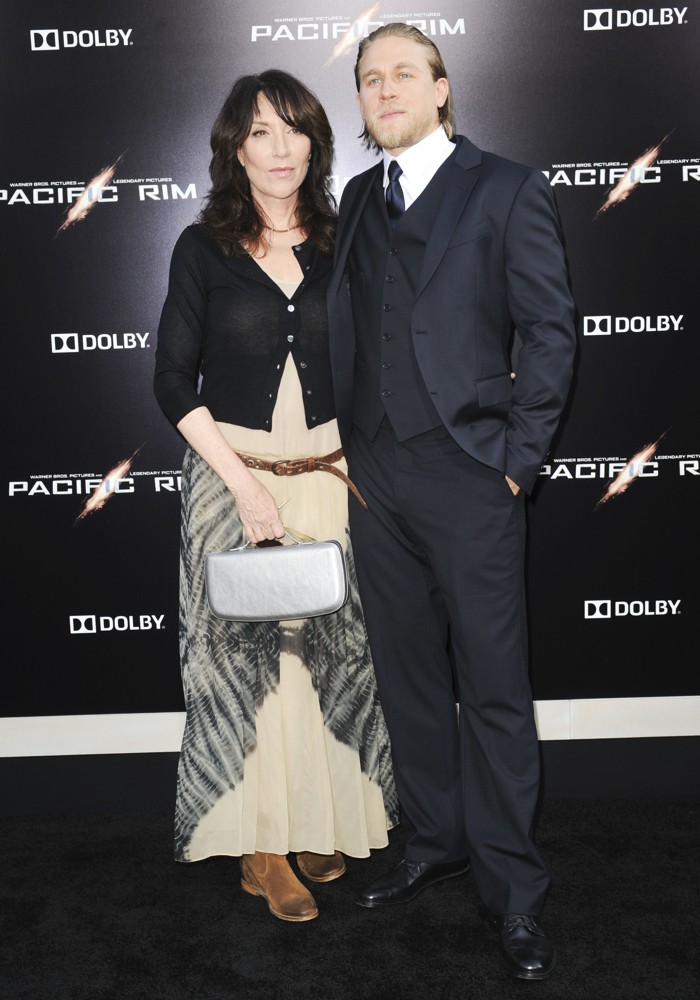 Katey Sagal;Charlie Hunnam;<br>Los Angeles Premiere of Pacific Rim