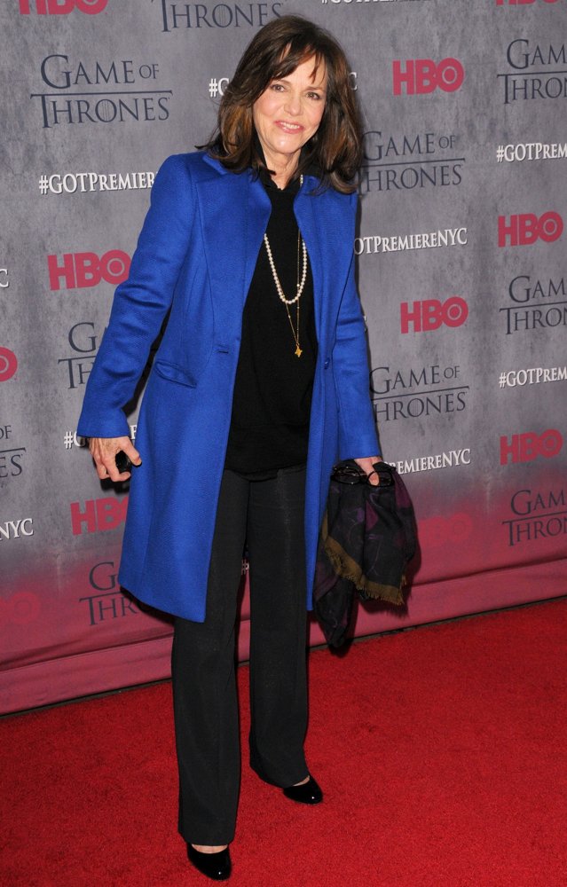 Sally Field;<br>New York Premiere of The Fourth Season of Game of Thrones - Red Carpet Arrivals