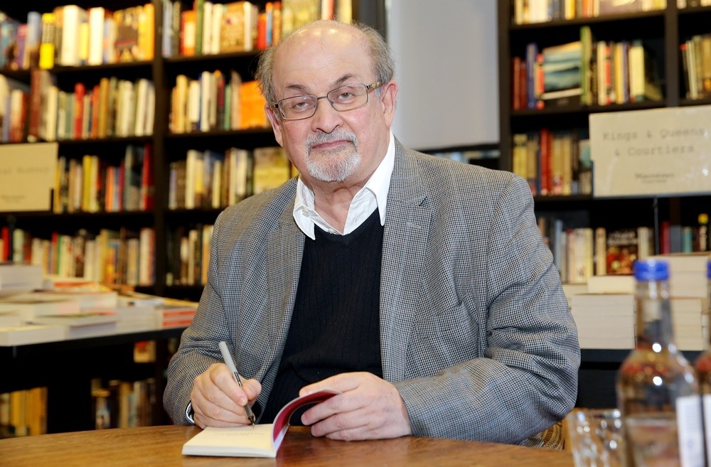 Salman Rushdie;<br>Salman Rushdie's Home Book Signing
