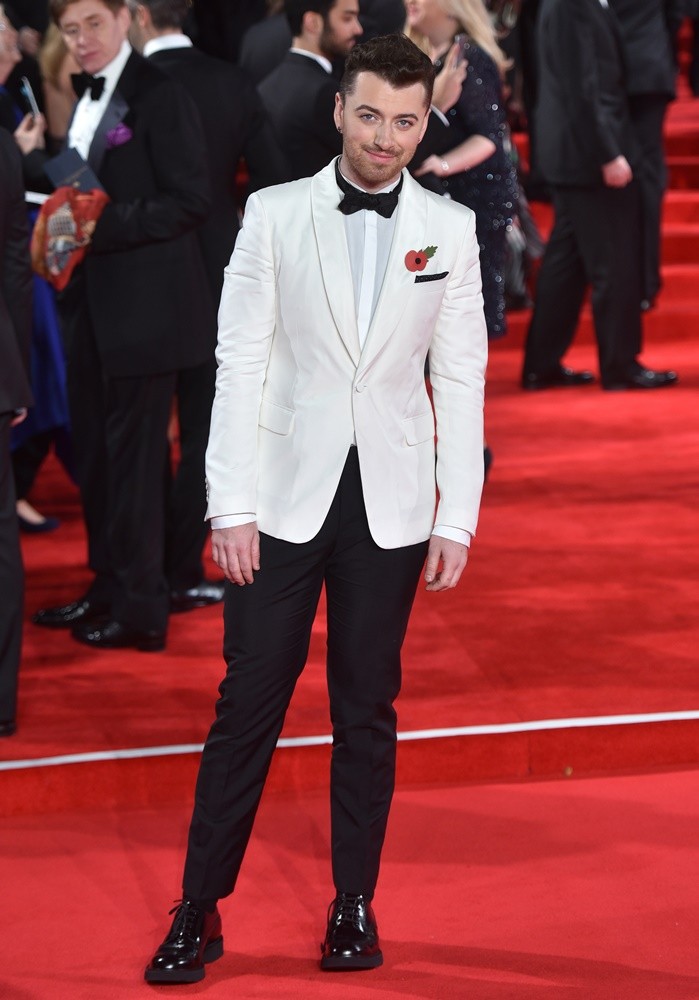 Sam Smith;<br>The World Premiere of Spectre - Arrivals