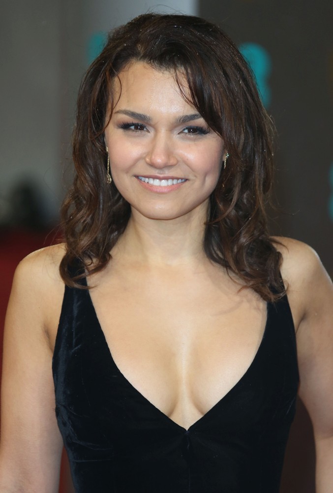 Samantha Barks;<br>The 2013 EE British Academy Film Awards - Arrivals