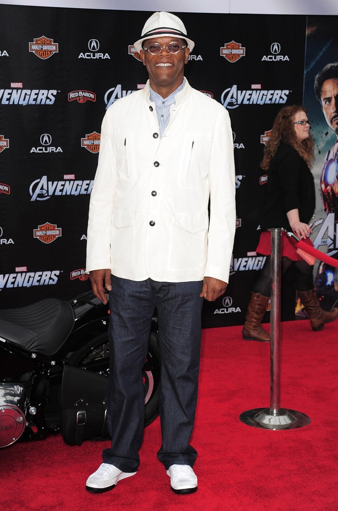 Samuel L. Jackson;<br>World Premiere of The Avengers - Arrivals